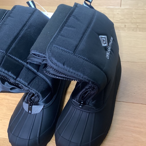 Dream pairs snow boots NWT size 6 Black - Picture 8 of 9